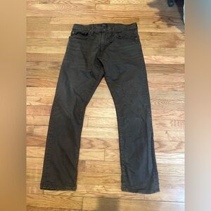 Polo Raloh Lauren Varick Slim Straight Dark‎ Brown Men’s Jeans 33X30